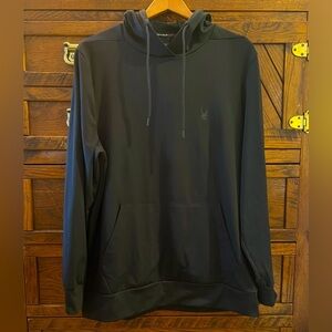 Spyder Men’s ProWeb Black Pullover Hoodie size XL
